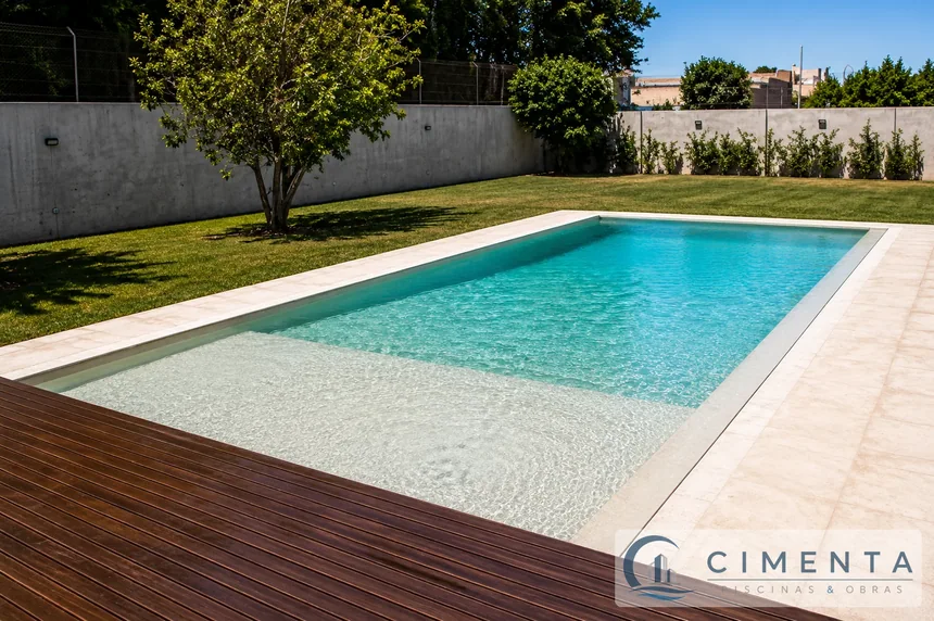 Proyecto de piscina terminado · Cimenta · Fotografía 5
