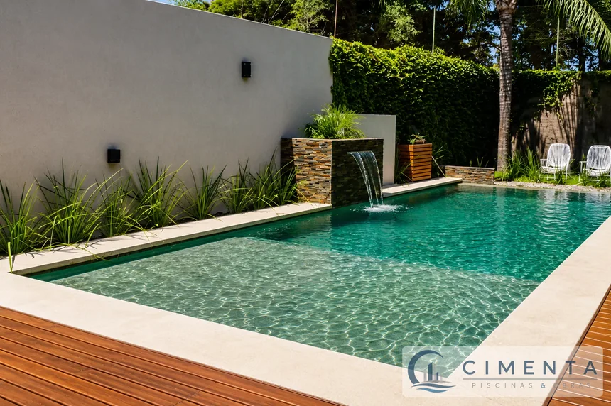 Proyecto de piscina terminado · Cimenta · Fotografía 8