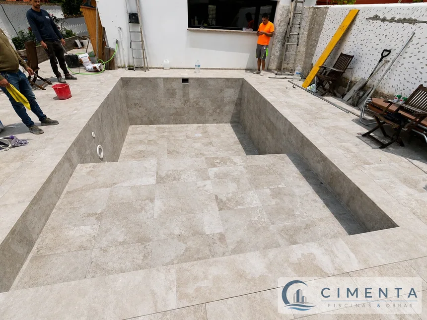 Proyecto de piscina terminado · Cimenta · Fotografía 10
