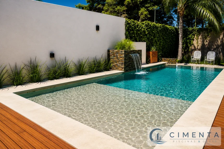 Proyecto de piscina terminado · Cimenta · Fotografía 11