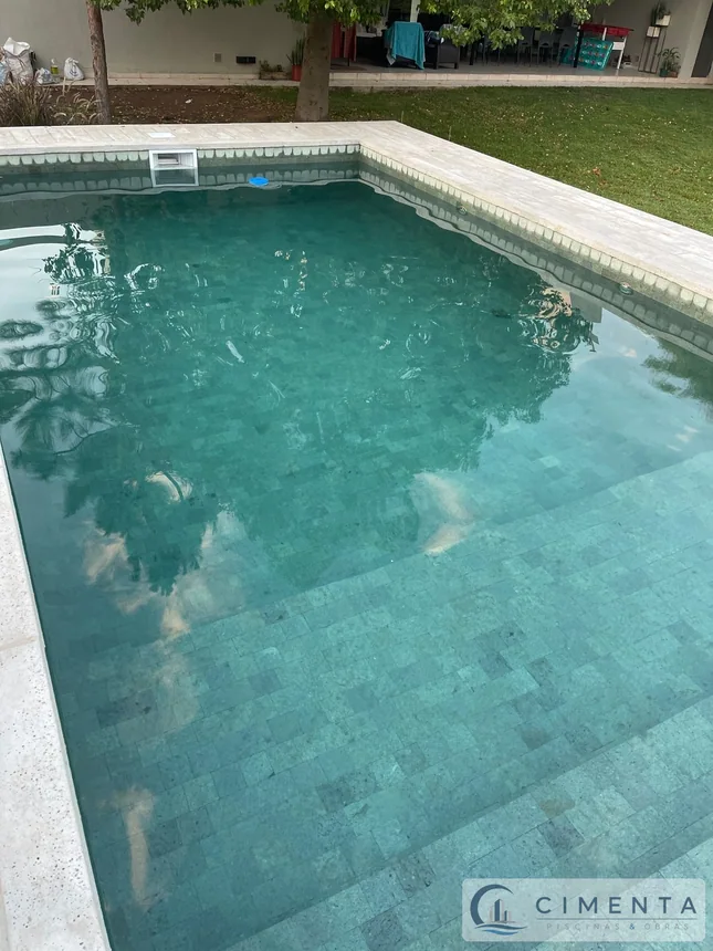 Proyecto de piscina terminado · Cimenta · Fotografía 18